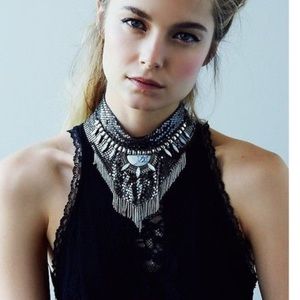 Free People Grace Chainmail Collar